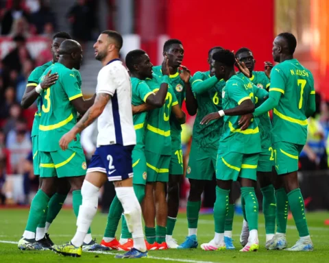 England suffer first loss to Senegal in 22 games
