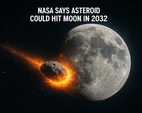Nasa says asteroid could hit moon in 2032