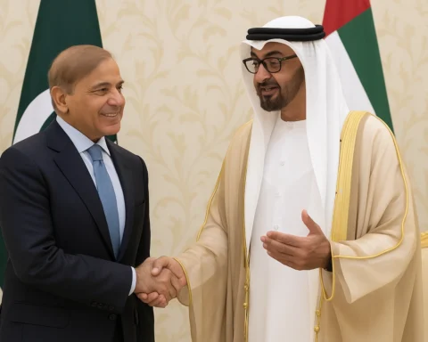Shehbaz and UAE president collaboration