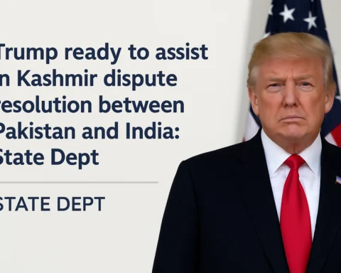 Trump Ready to Help Resolve Kashmir Dispute