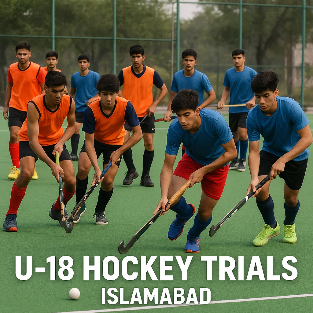 U-18 hockey trials from today in Islamabad