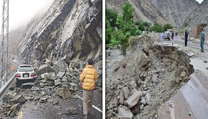 Chilas: Historic Landslide Blocks Access to Tourist Destination Fairy Meadows