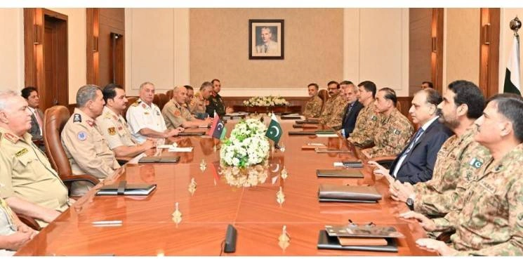 Field Marshal Syed Asim Munir meets Libyan Armed Forces Commander-in-Chief, discusses regional situation and defense cooperation