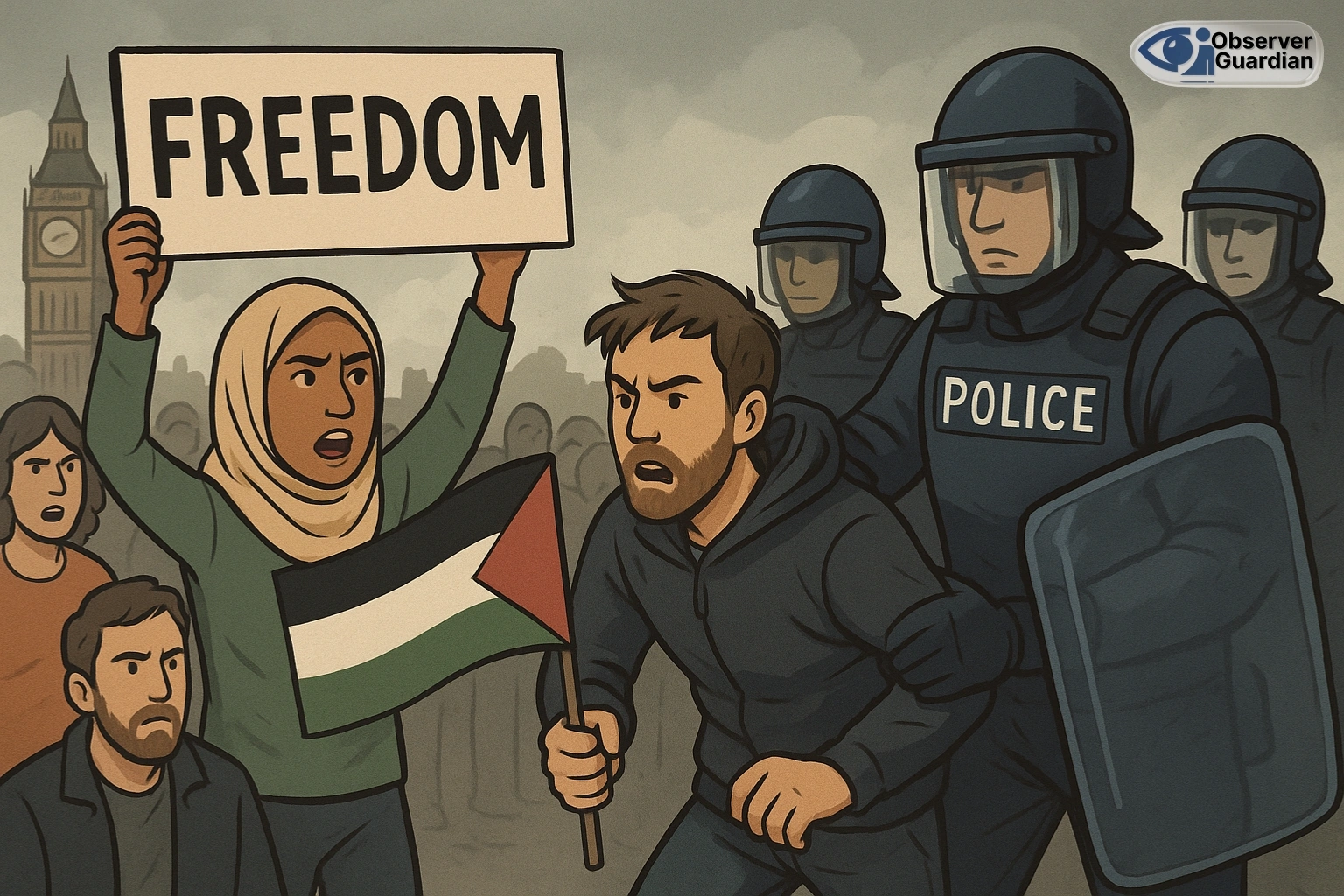 observer guardian freedom peace