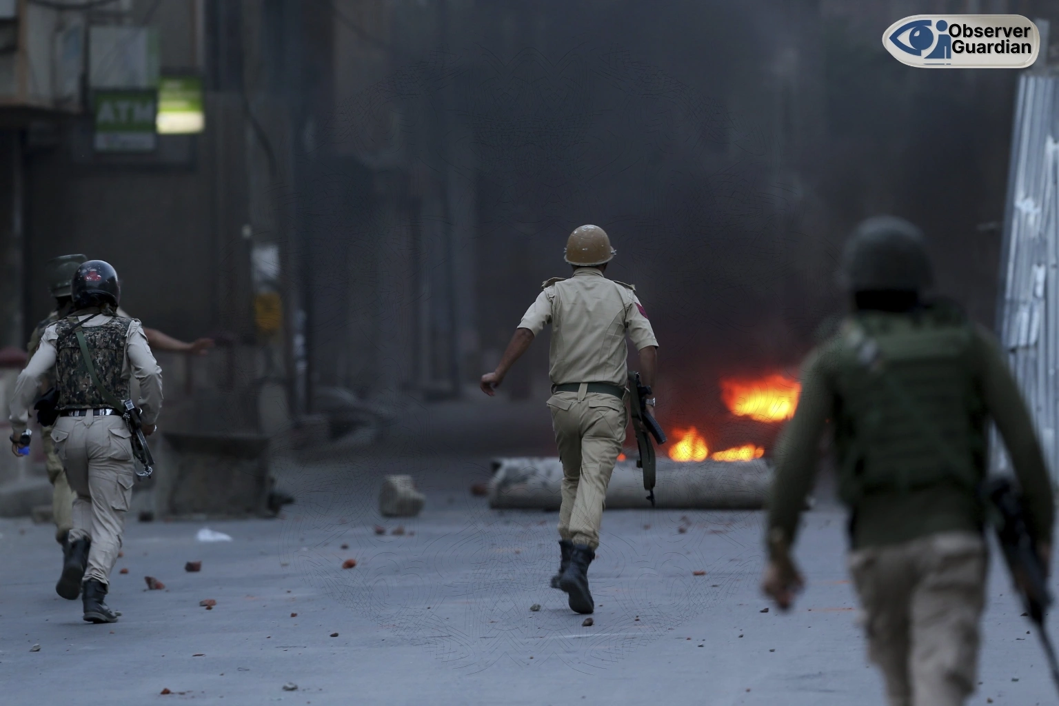 observer guardian Kashmir dispute voilation