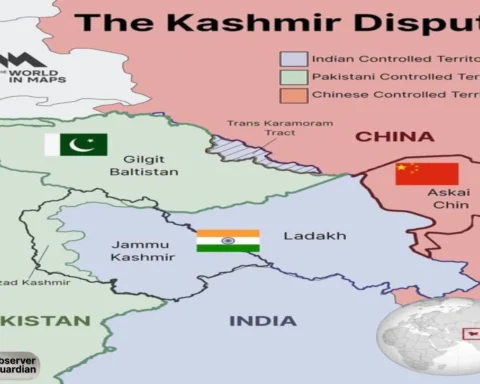 observer guardian kashimir dispute