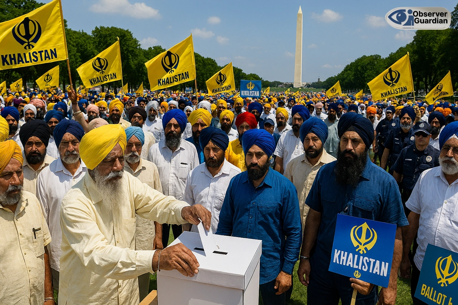 observer guardian khalistan refer trump us