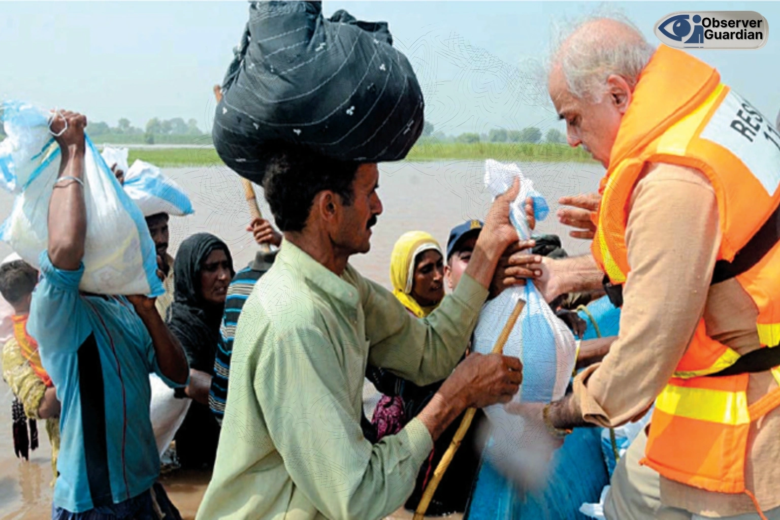 observer guardian Shahbaz shrif flood
