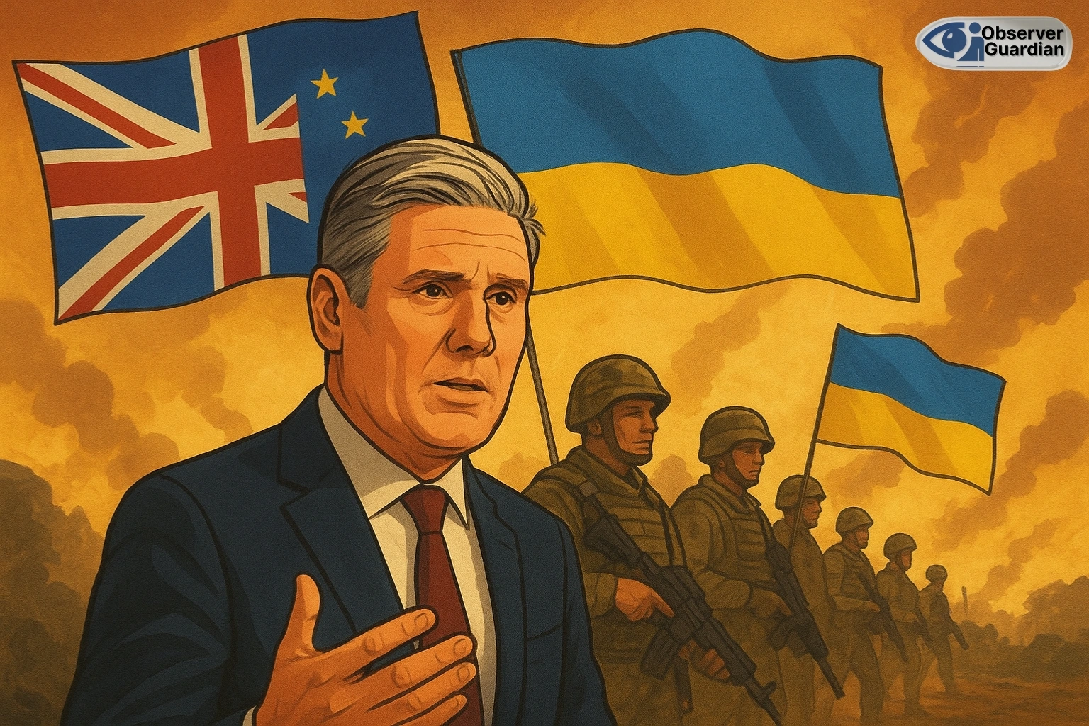 observer guardian stammer NATO