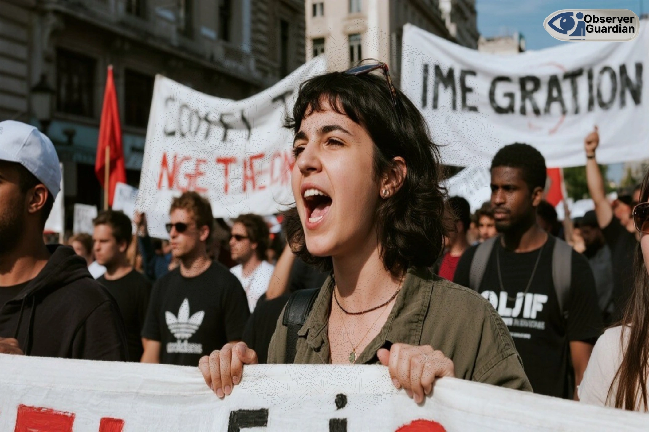 observer guardian uk protest