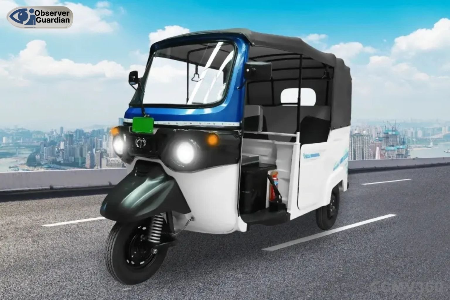 Japanese EV Rickshaw With 200 km Range Debuts in Pakistan