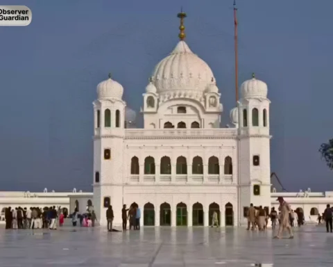 Observer Guardian Kartarpur Gurdwara reopens after flood to celebrate Baba Guru