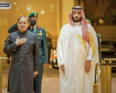 Observer Guardian PM Shehbaz lands in Riyadh with focus on key meeting with MBS