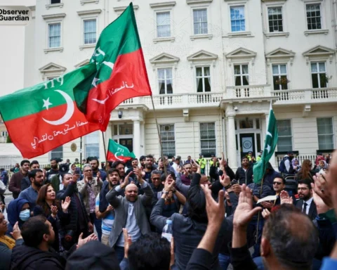 Observer Guardian PTI UK Protest in London Who Really Wins