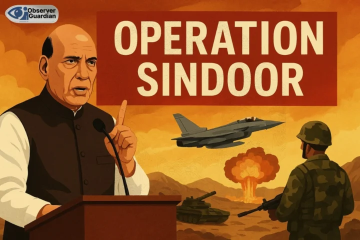 Observer Guardian Rajnath’s Bragging to Appease the Indian Public on Operation Sindoor