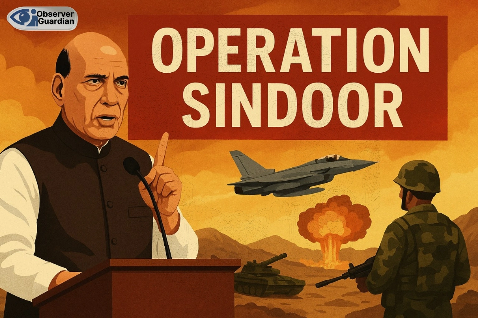 Observer Guardian Rajnath’s Bragging to Appease the Indian Public on Operation Sindoor