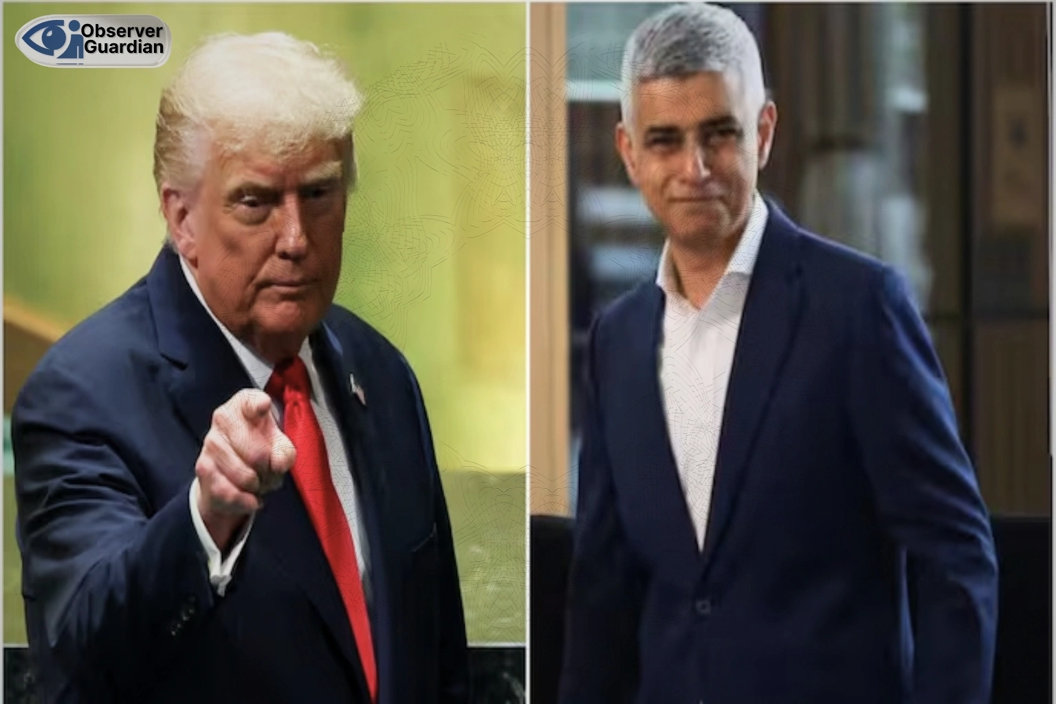 Observer Guardian Sadiq Khan hits back at Trump as feud renews