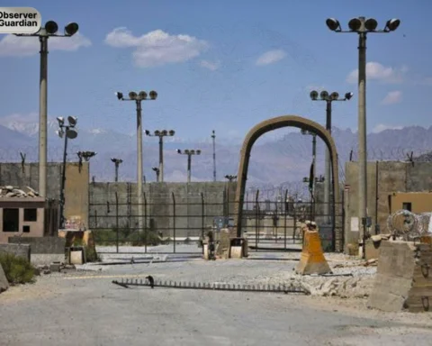 Observer Guardian Taliban Shuts Down Talk of US Deal on Bagram Air Base