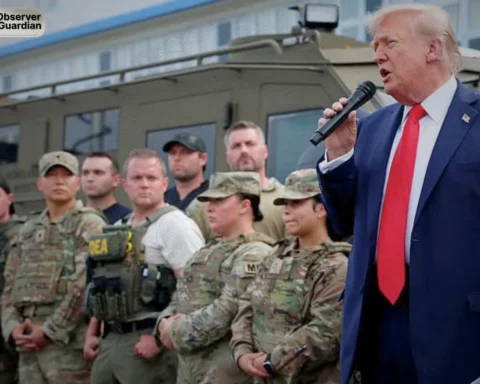 Observer Guardian Trump authorises troop deployment in Portland