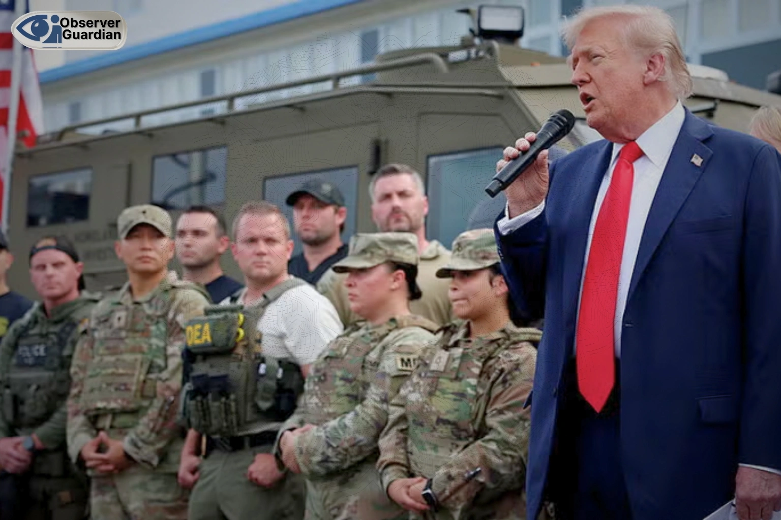 Observer Guardian Trump authorises troop deployment in Portland