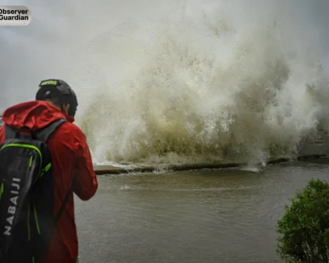 Observer Guardian Typhoon Ragasa slams into south China after killing 14 in Taiwan