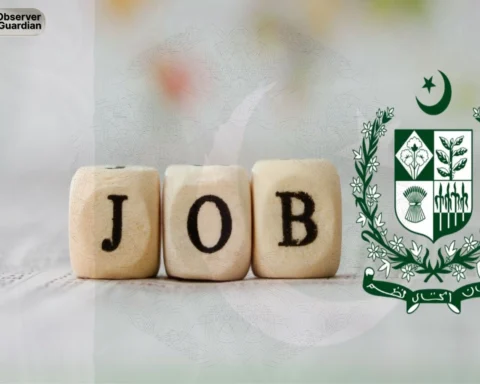 Observer Guardian job pakistan