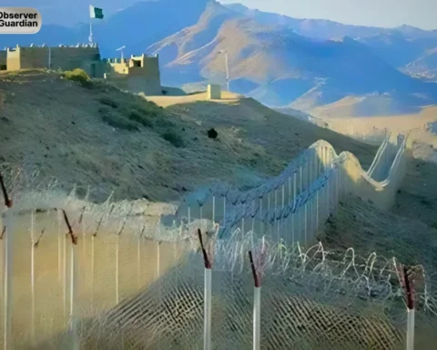 Observer Guardian pak afg border