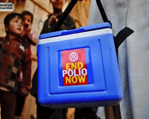 Observer Guardian pak polio