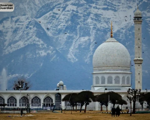 Observer Guardian shrine of hazarat bal