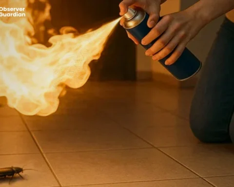 South Korea Woman Sets Apartment Building on Fire While Trying to Kill a Cockroach