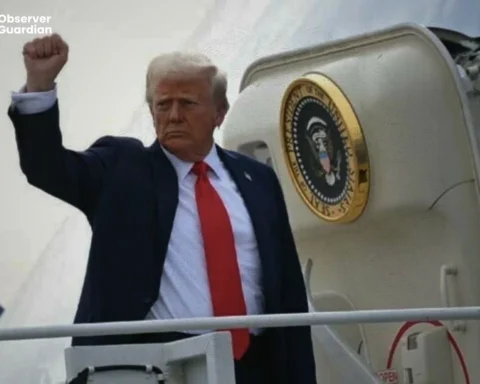 Trump Briefly Stops in Qatar, Calls for Gaza Peace Task Force