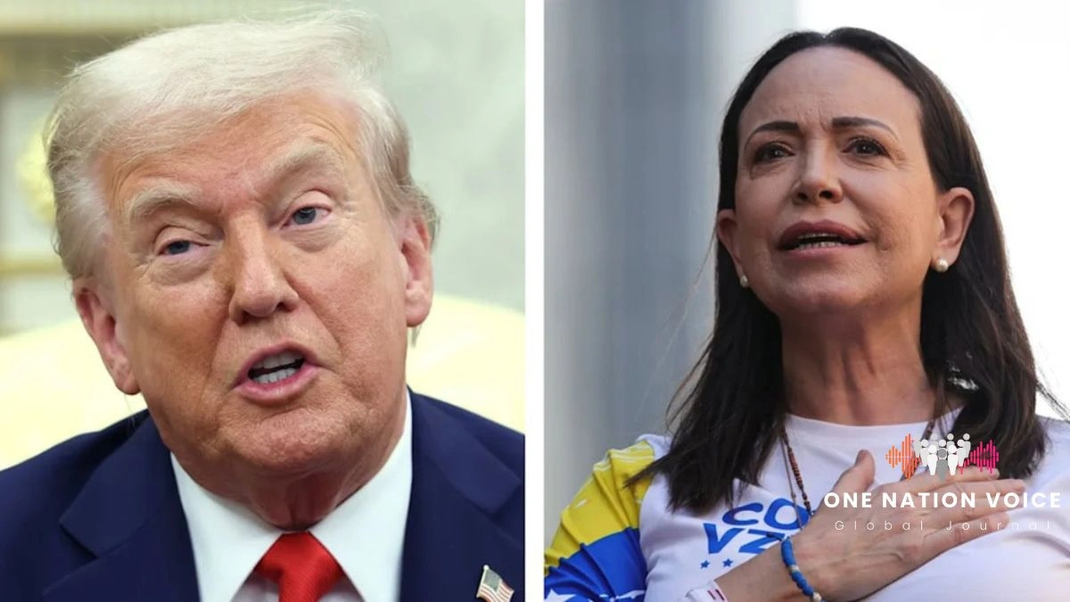 Trump Misses Out as Maria Corina Machado Wins Nobel Peace Prize