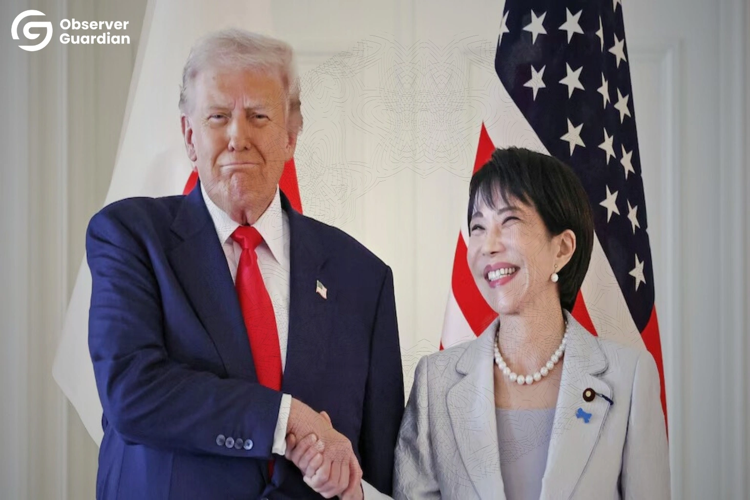 Why Trump mentioned Shinzo Abe when greeting Japan's new prime minister