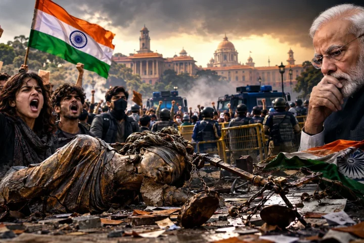 India’s Crumbling Democracy Protest